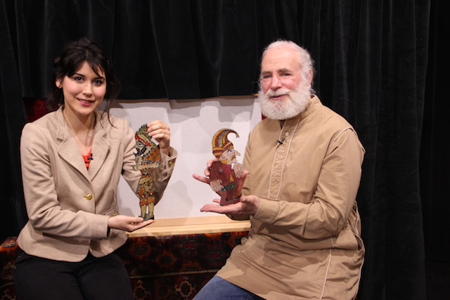 Cliif Long with TATV host Ozgul Andican